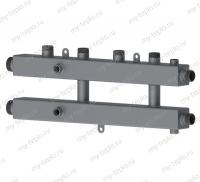 Коллектор отопления-КМ2+1 (нержавеющая сталь) (1915034)