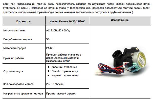 купить трехходовой клапан для котла Navien в Чебаркуле