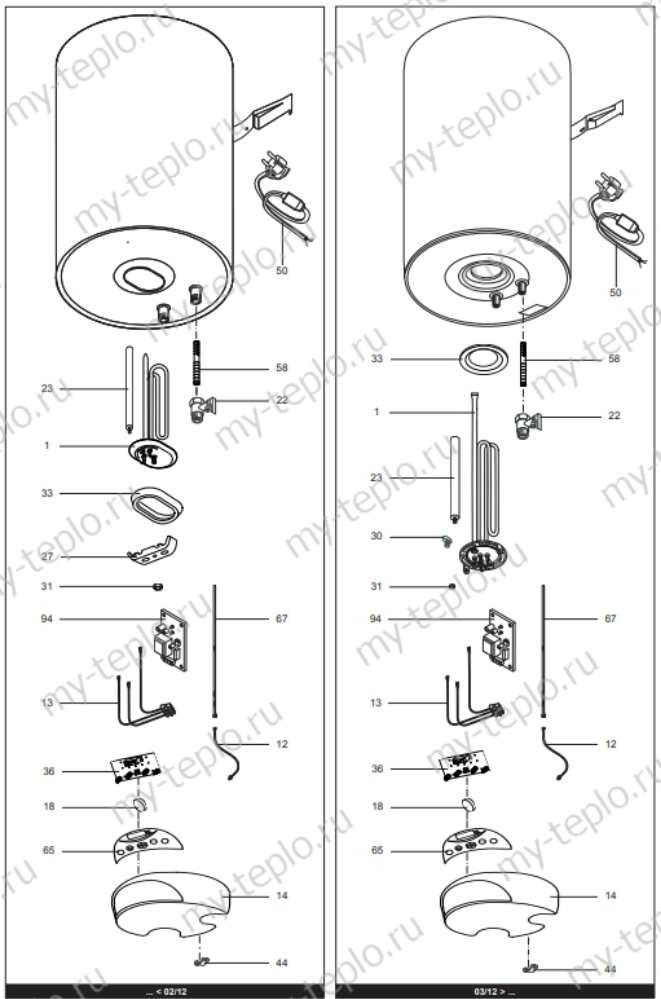 Запчасти Ariston ABS PRO PLUS PW 50 V купить в Чебаркуле